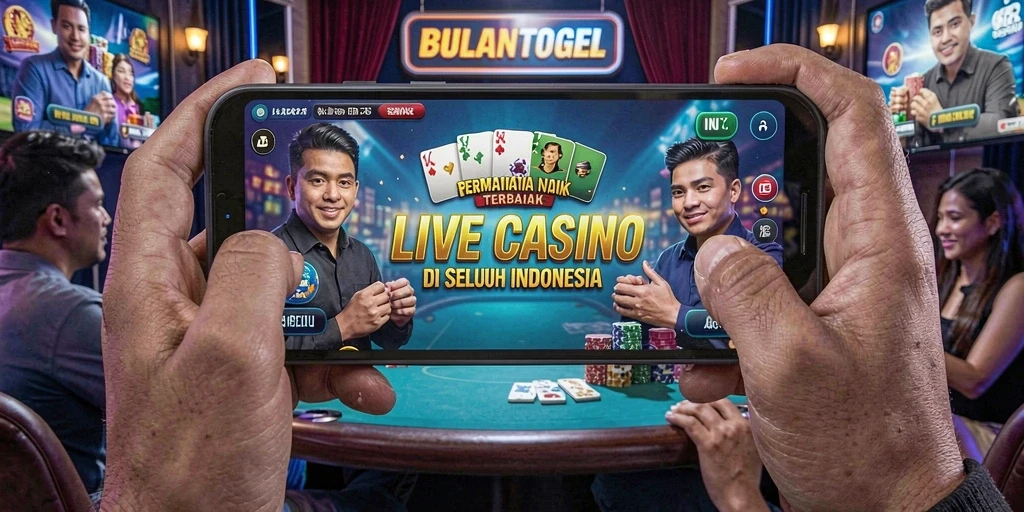 Tampilan gameplay Live Casino di BULANTOGEL yang memikat.