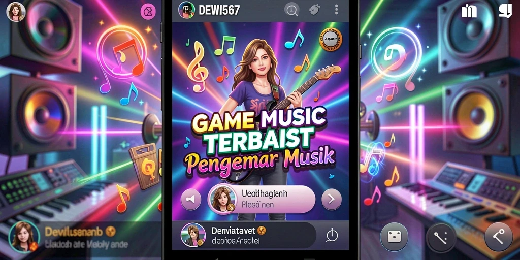 Tampilan gameplay DEWI567 yang interaktif dan penuh warna.