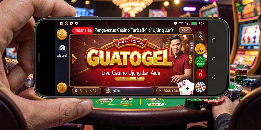 Tampilan menarik dari gameplay Live Casino GUATOGEL.
