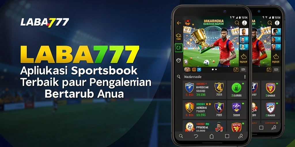 Tampilan antarmuka pengguna LABA777 untuk taruhan olahraga.
