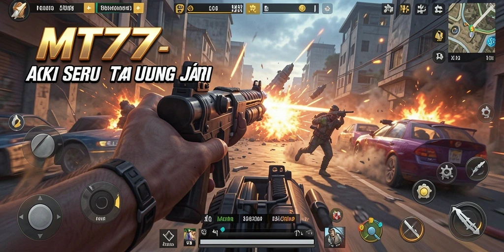 Screenshot dari gameplay MT777 yang penuh aksi dan mendebarkan.