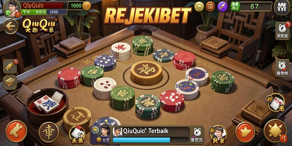 Gameplay QiuQiu yang mengasyikkan di REJEKIBET.