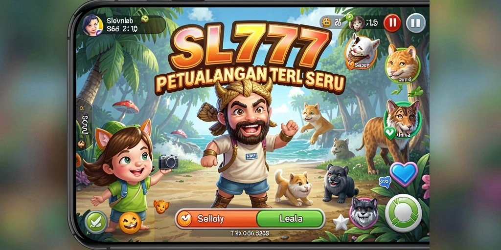 Tampilan gameplay SL777 yang mengasyikkan dan penuh petualangan.