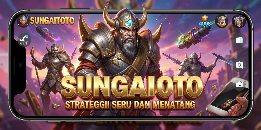 Tampilan strategis dalam gameplay SUNGAITOTO yang seru.