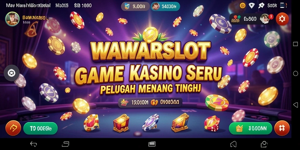 Tampilan gameplay menarik dari WAWARSLOT yang memikat pemain.
